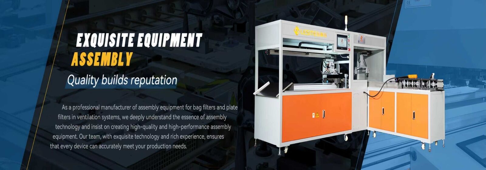 Taschen-Filter, der Maschine herstellt