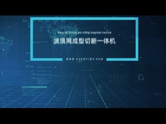 0.6-0.8Mpa Luftfilterherstellungsmaschine mit 0,4m3/min Luftverbrauch und 1 Jahr