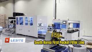 Südkoreas erste automatische Taschenfilter-Montagelinie wird in Betrieb genommen