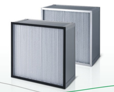 Hohe Staubfangkapazität Tiefplatten-HEPA-Filter Guter Luftstrom DurchdringungEinheitlichkeit