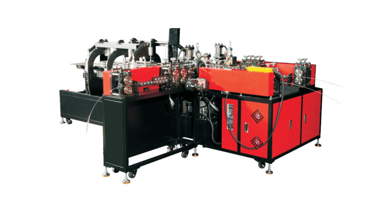 Industrie Luftfilterherstellungsmaschine, 380-Volt-Mutterrahmen-Schweißmaschine und Biegemaschine