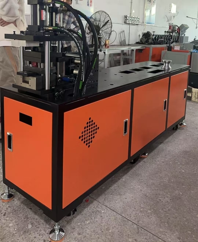 Dauerhafte automatische Luftfilterrahmenherstellungsmaschine mit Schneidbeugen