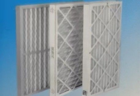 Faltende Art grobe Klimaanlage Hepa-Filter des Effekt-F6, gefalteter Platten-Filter